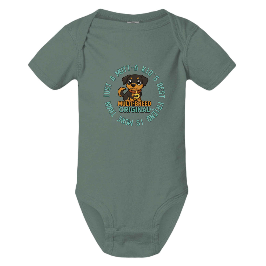 Baby Dog Love Onesie - Adorable Infant Graphic Print Bodysuit for Dog Lovers