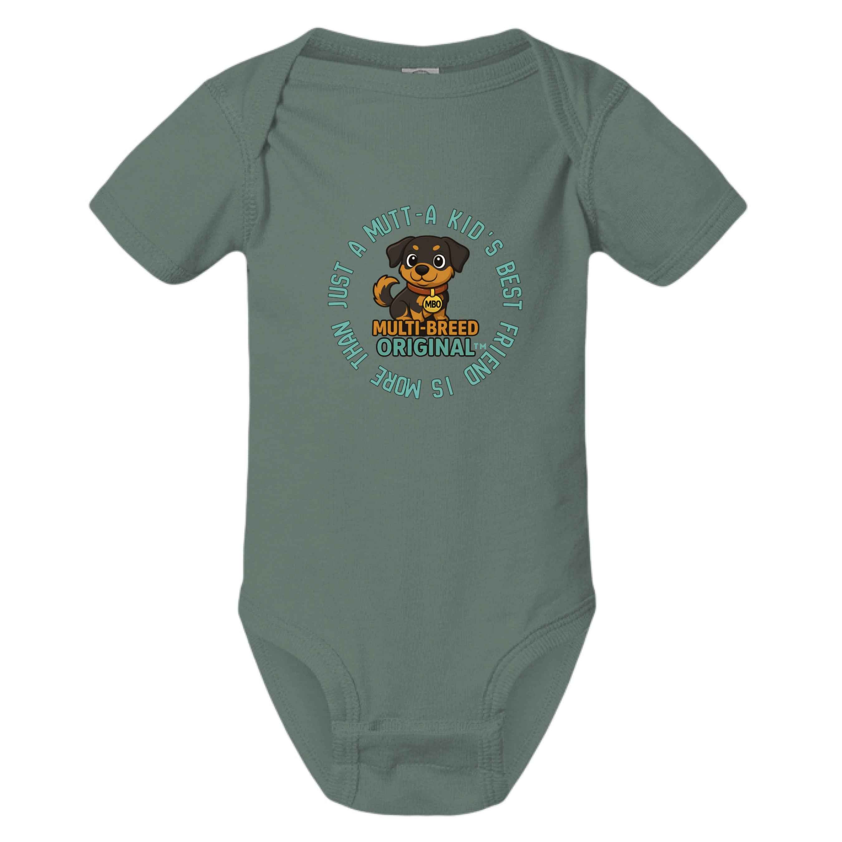 Baby Dog Love Onesie - Adorable Infant Graphic Print Bodysuit for Dog Lovers
