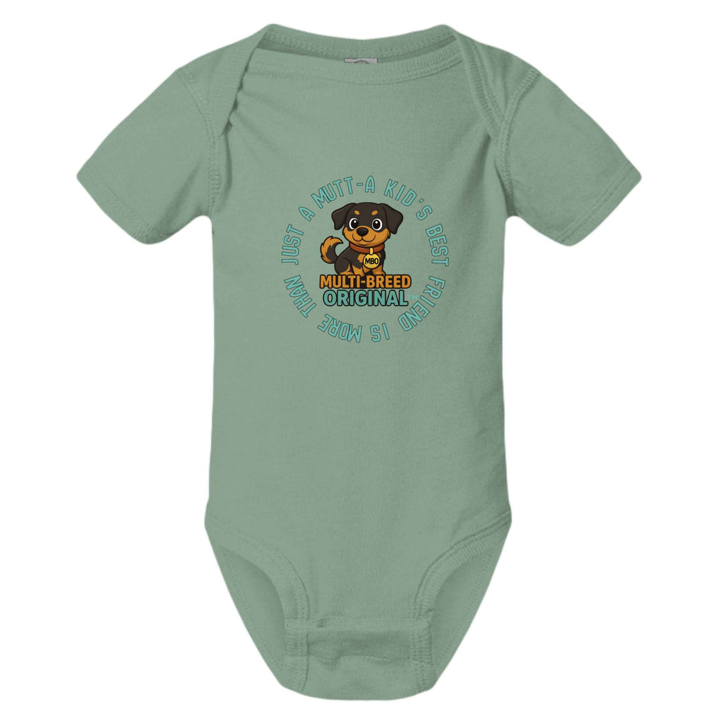 Baby Dog Love Onesie - Adorable Infant Graphic Print Bodysuit for Dog Lovers