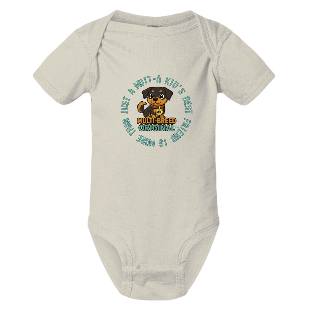 Baby Dog Love Onesie - Adorable Infant Graphic Print Bodysuit for Dog Lovers
