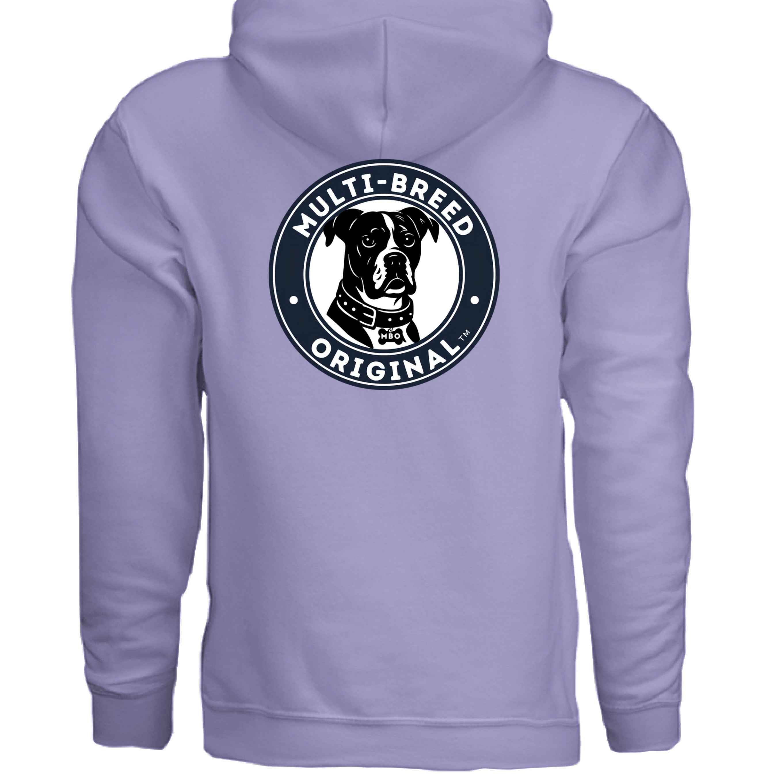 Men's Dog Hoodie - Cozy Fleece Graphic Print Sweatshirt for Dog Lovers