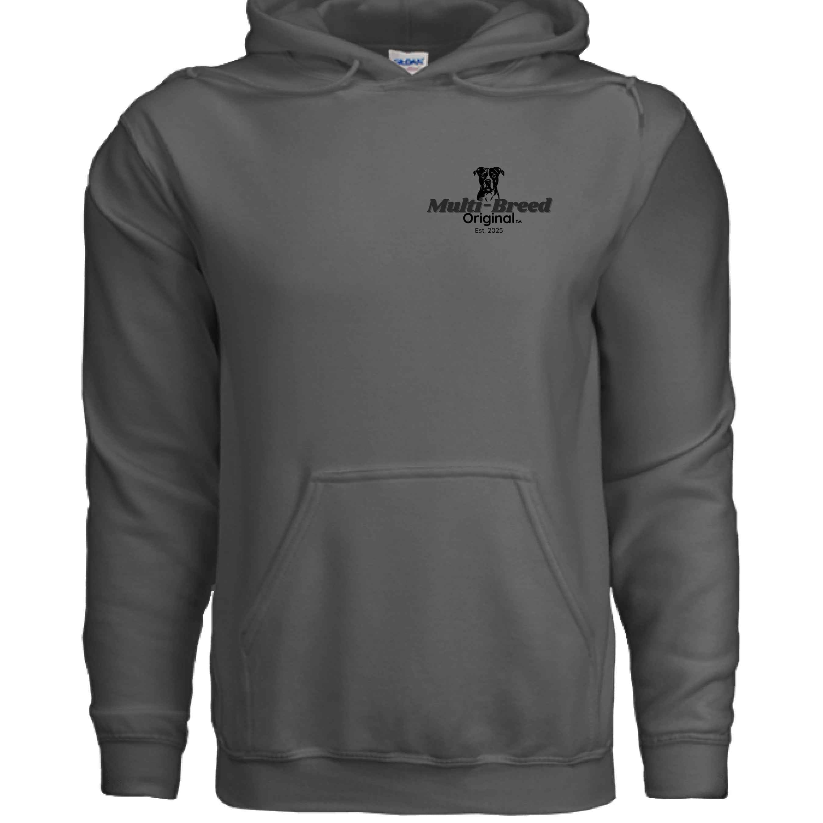 Men's Dog Hoodie - Cozy Fleece Graphic Print Sweatshirt for Dog Lovers