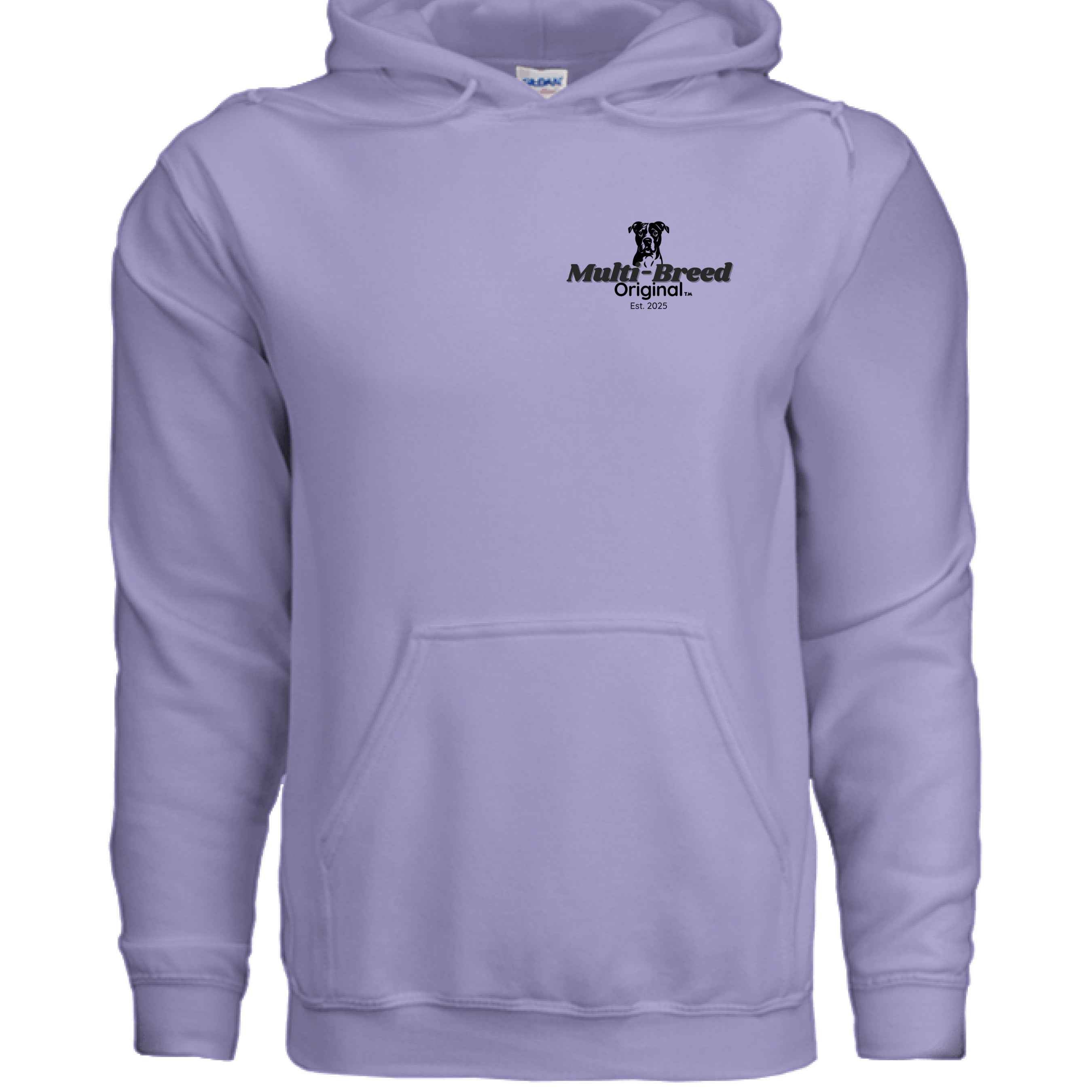 Men's Dog Hoodie - Cozy Fleece Graphic Print Sweatshirt for Dog Lovers