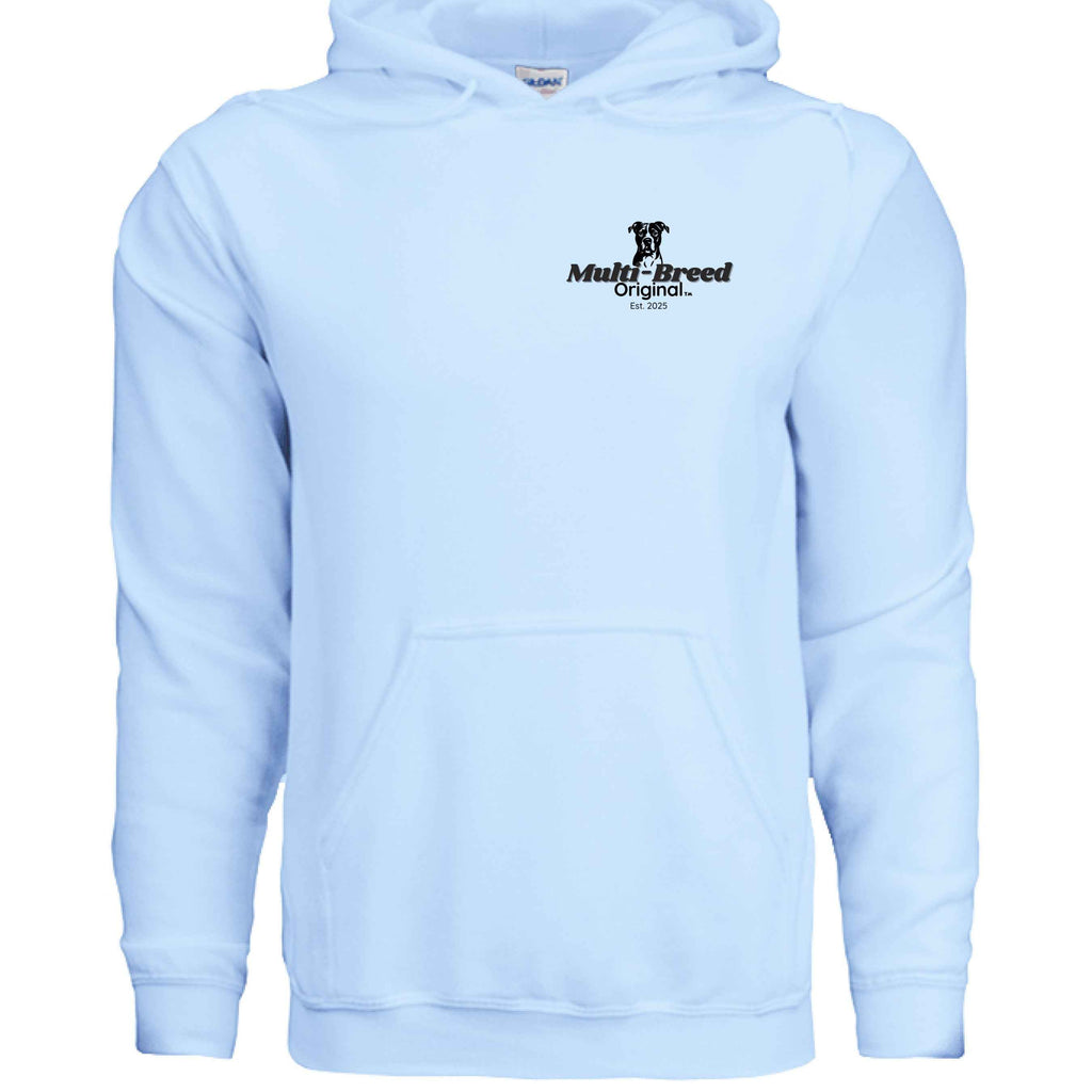 Men's Dog Hoodie - Cozy Fleece Graphic Print Sweatshirt for Dog Lovers