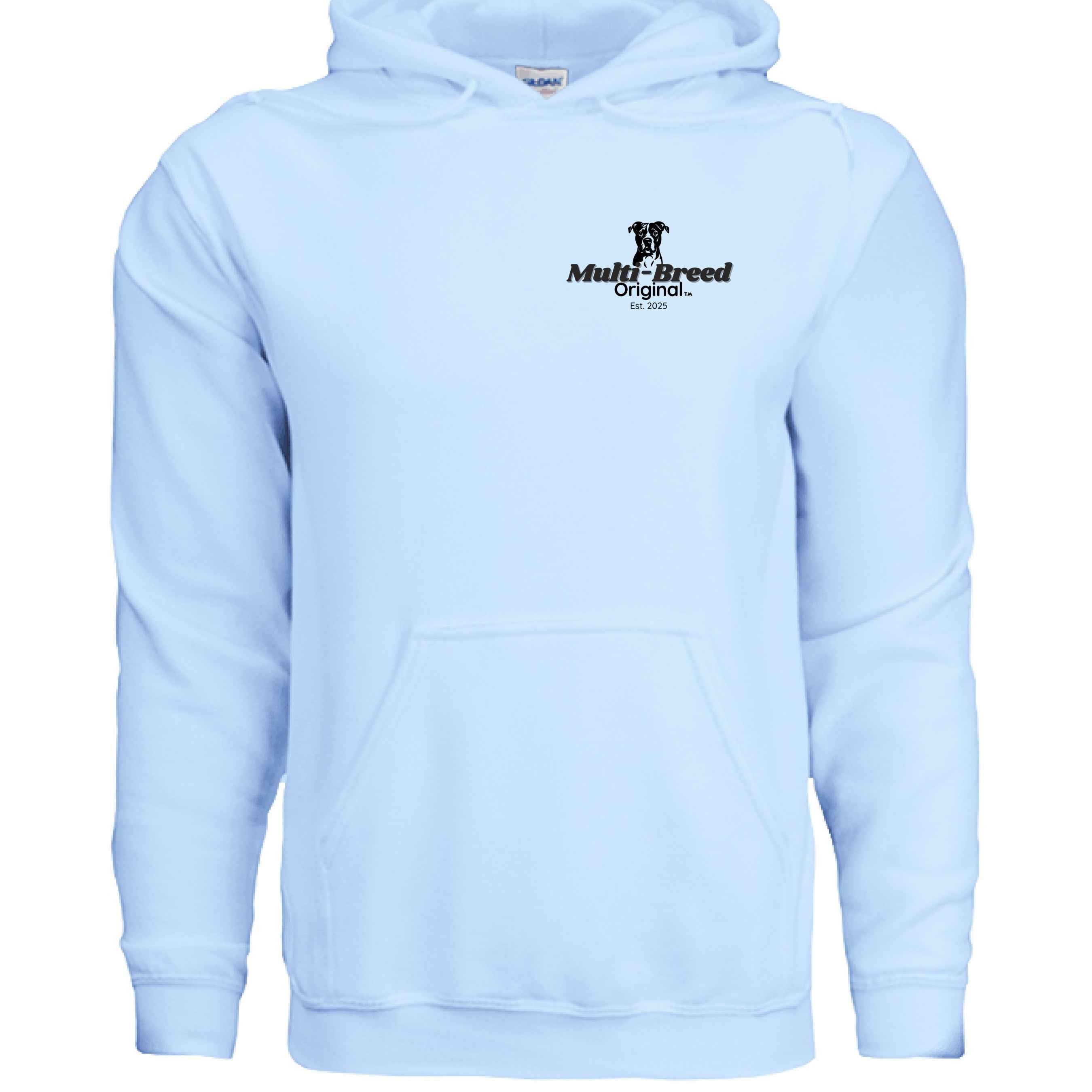 Men's Dog Hoodie - Cozy Fleece Graphic Print Sweatshirt for Dog Lovers