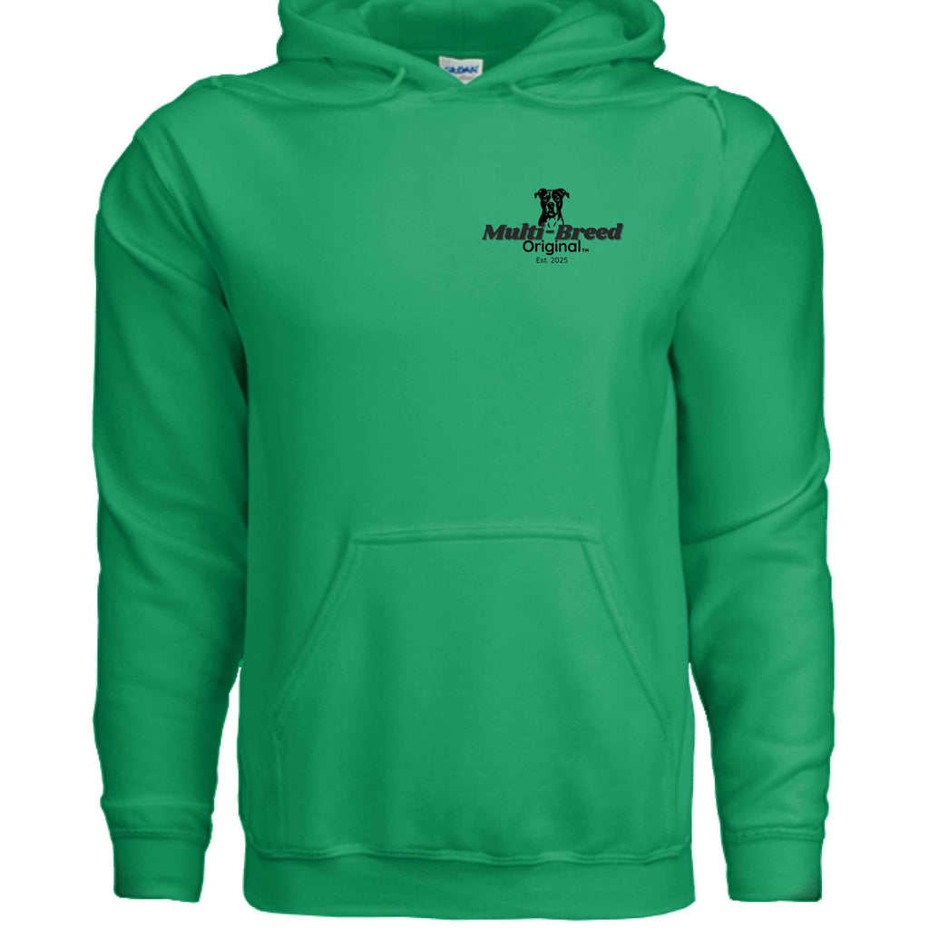 Men's Dog Hoodie - Cozy Fleece Graphic Print Sweatshirt for Dog Lovers