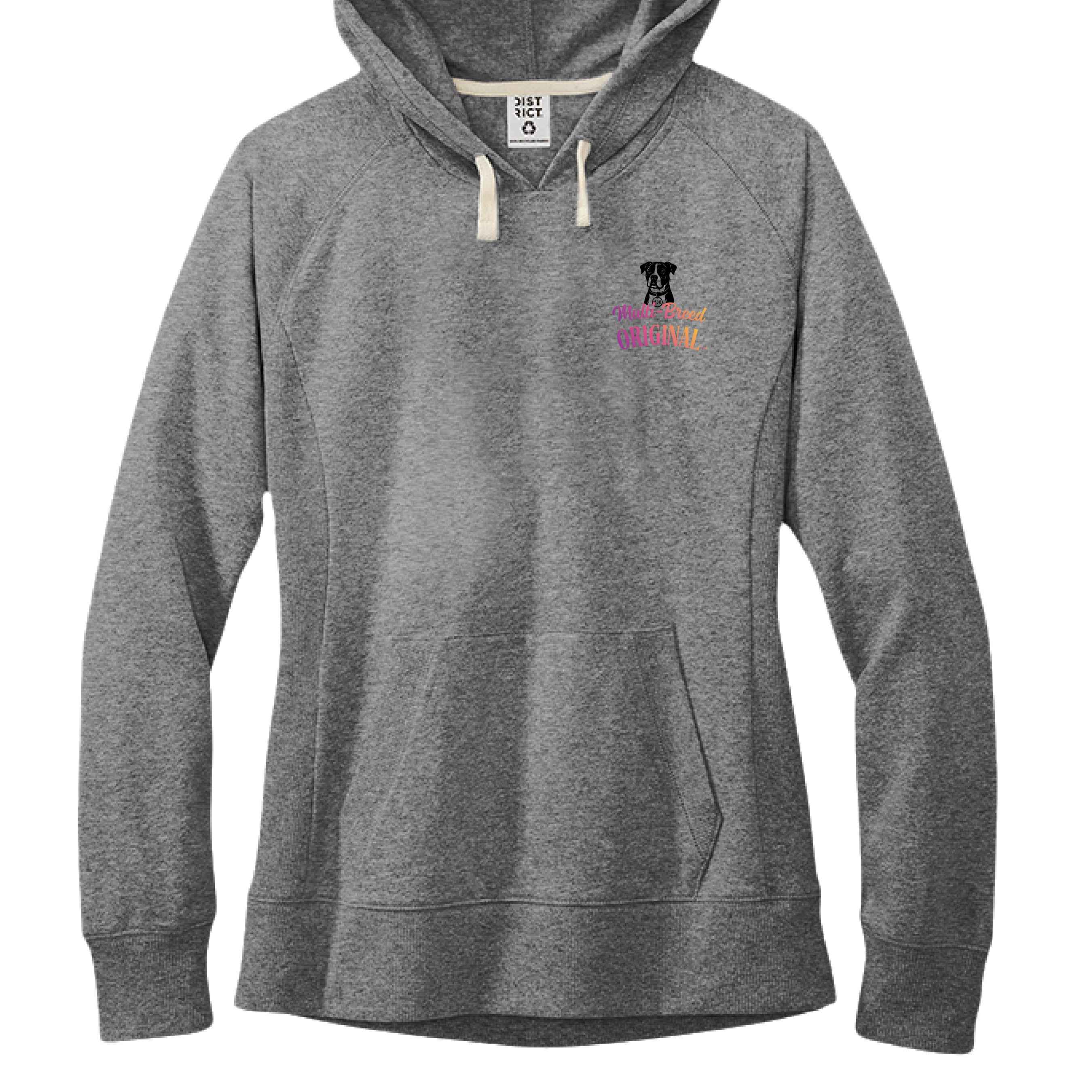 Women's Dog Lover Hoodie - Multi-Color Graphic Print Cozy Fleece Sweatshirt