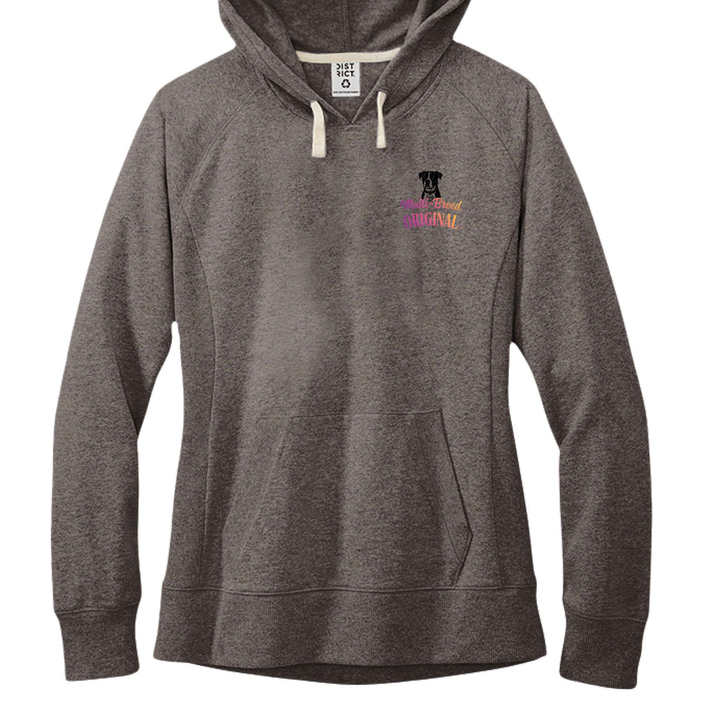 Women's Dog Lover Hoodie - Multi-Color Graphic Print Cozy Fleece Sweatshirt