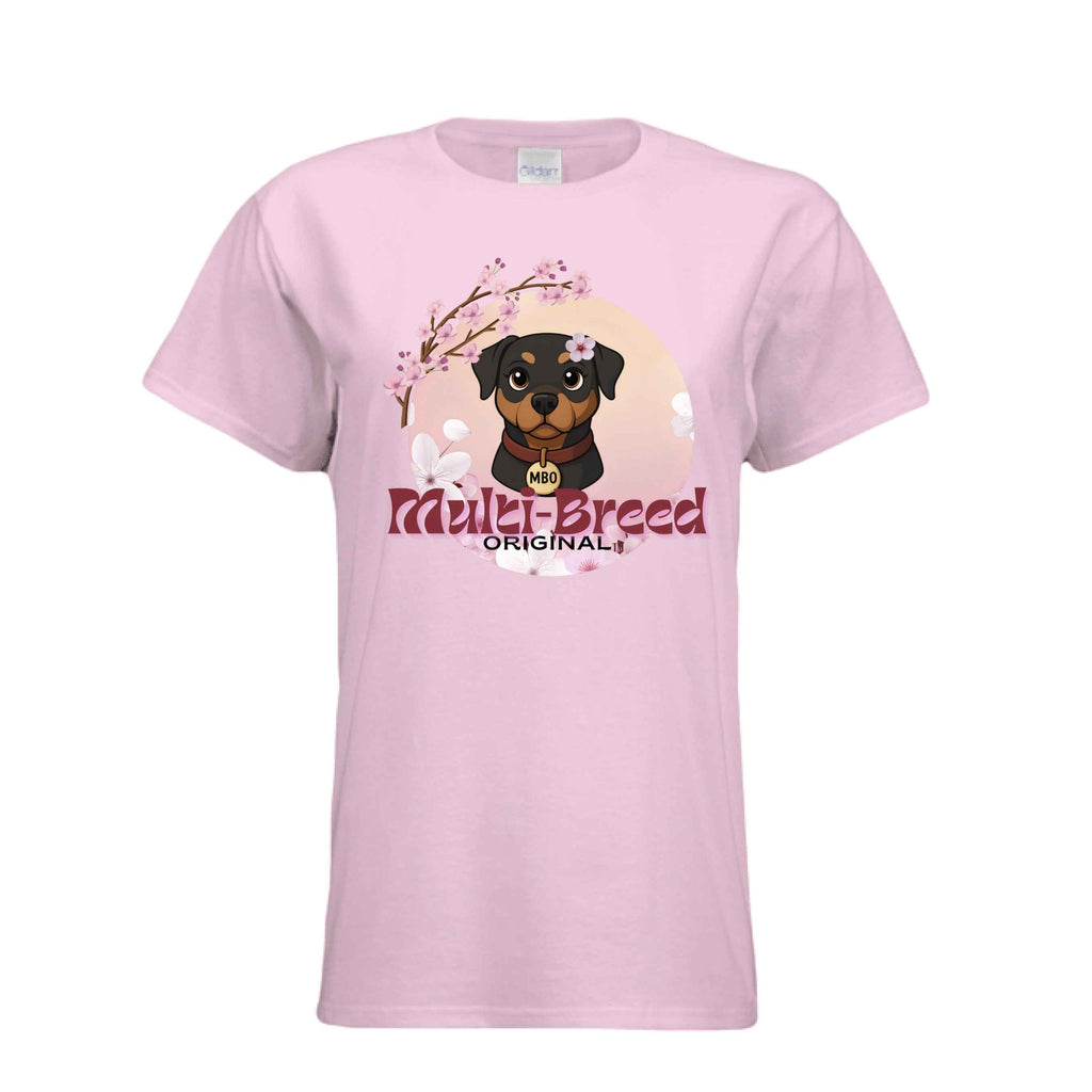 Women's Anime Dog Graphic Tee - Colorful Skater Vibe Shirt for Trendy Style