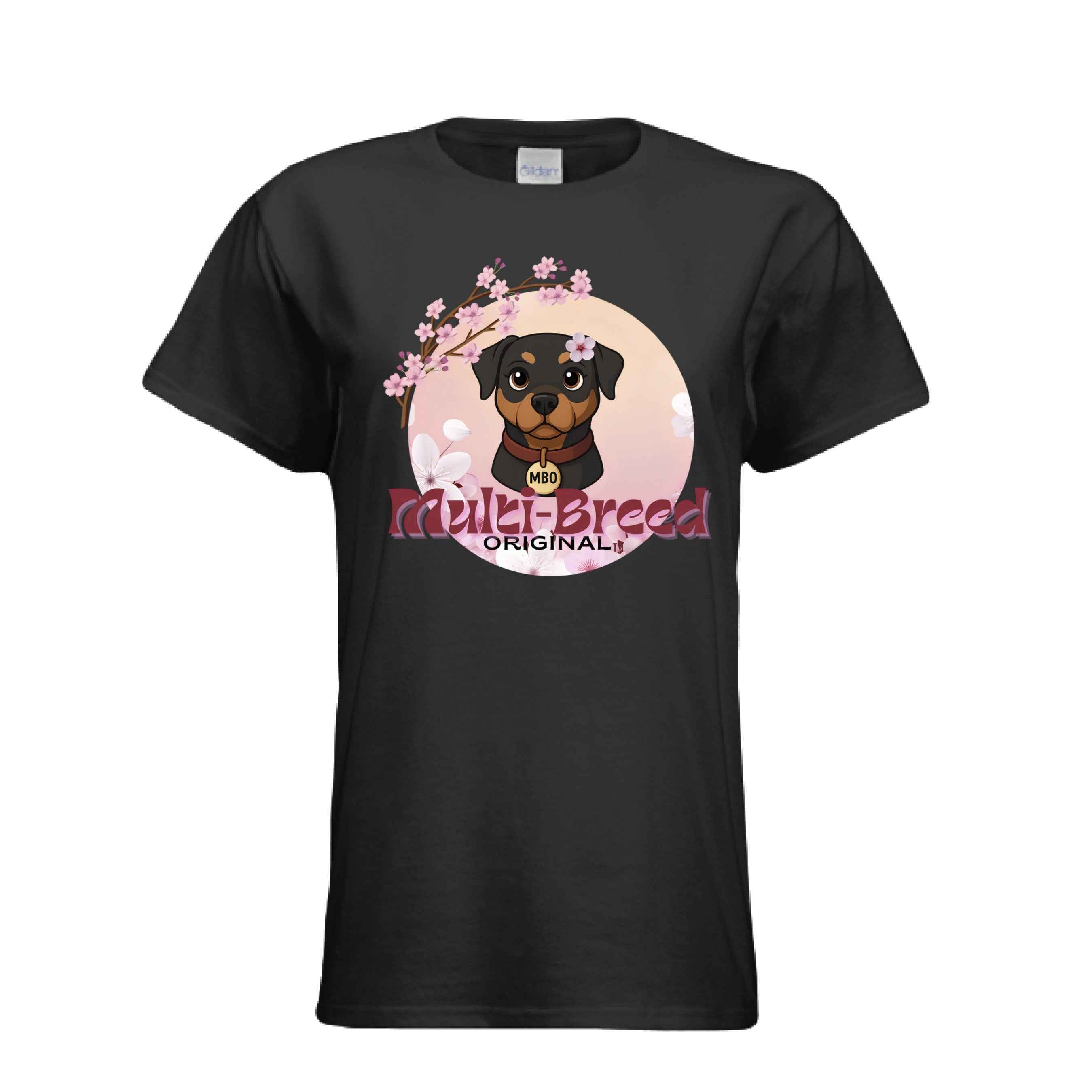 Women's Anime Dog Graphic Tee - Colorful Skater Vibe Shirt for Trendy Style