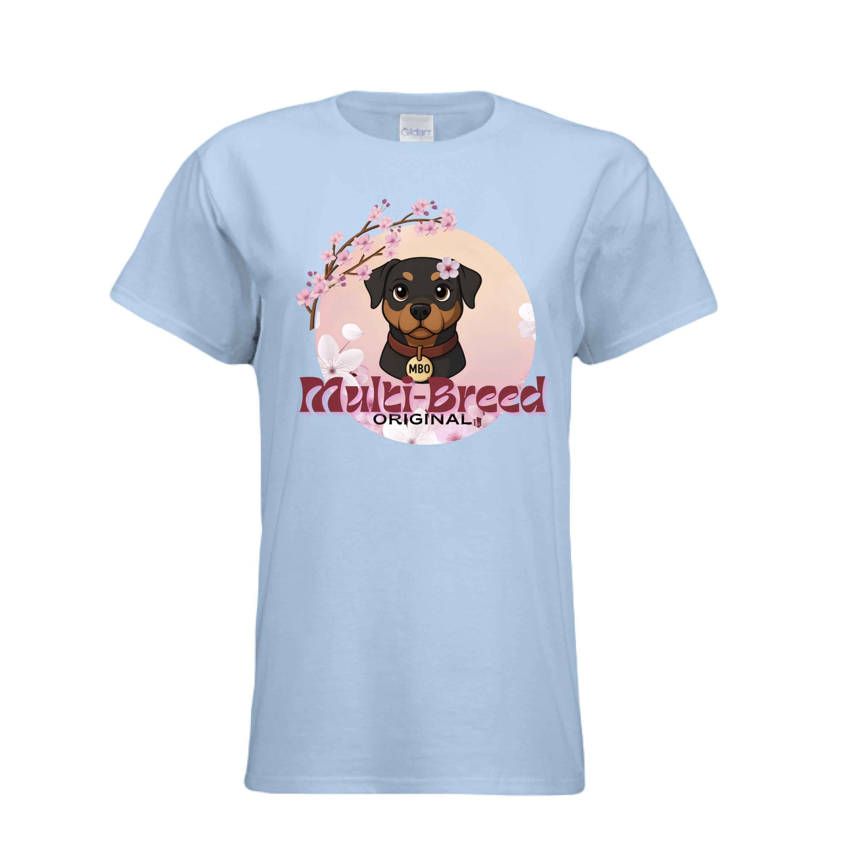 Women's Anime Dog Graphic Tee - Colorful Skater Vibe Shirt for Trendy Style