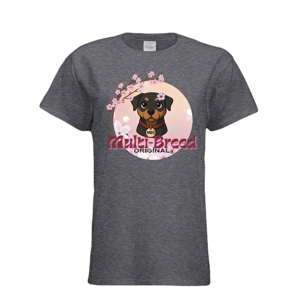 Women's Anime Dog Graphic Tee - Colorful Skater Vibe Shirt for Trendy Style