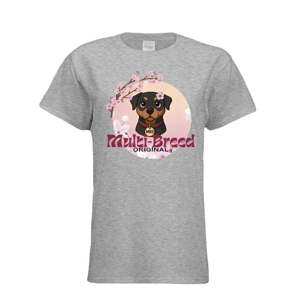 Women's Anime Dog Graphic Tee - Colorful Skater Vibe Shirt for Trendy Style