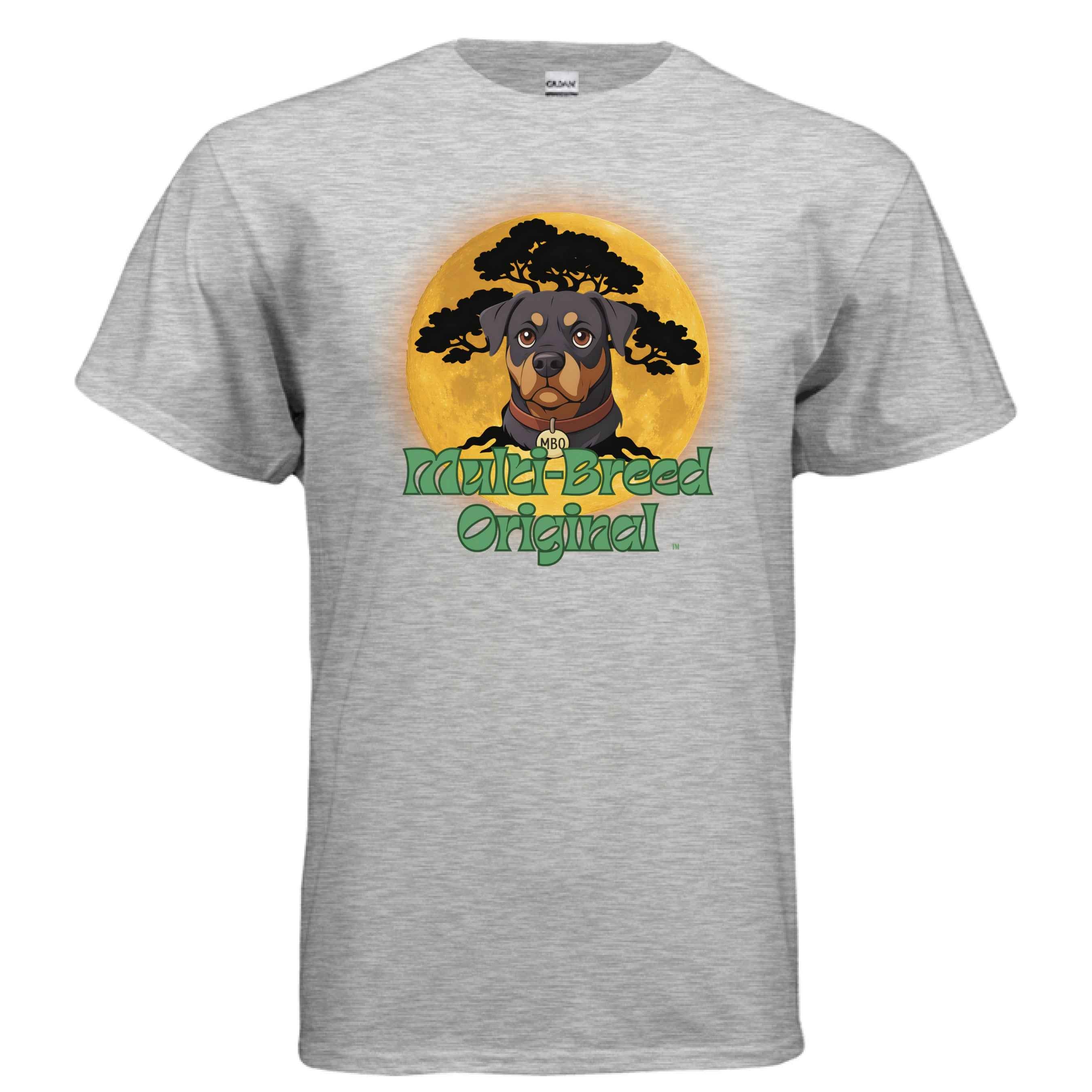 Men's Anime Dog T-Shirt - Colorful Skater Vibe Design Tee