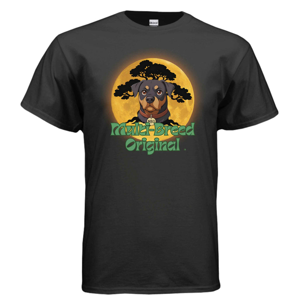 Men's Anime Dog T-Shirt - Colorful Skater Vibe Design Tee