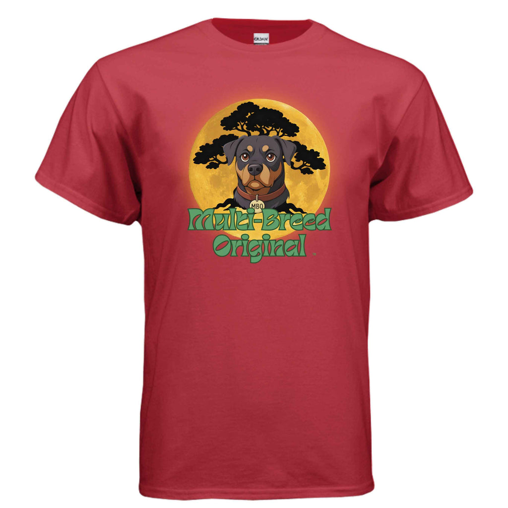 Men's Anime Dog T-Shirt - Colorful Skater Vibe Design Tee