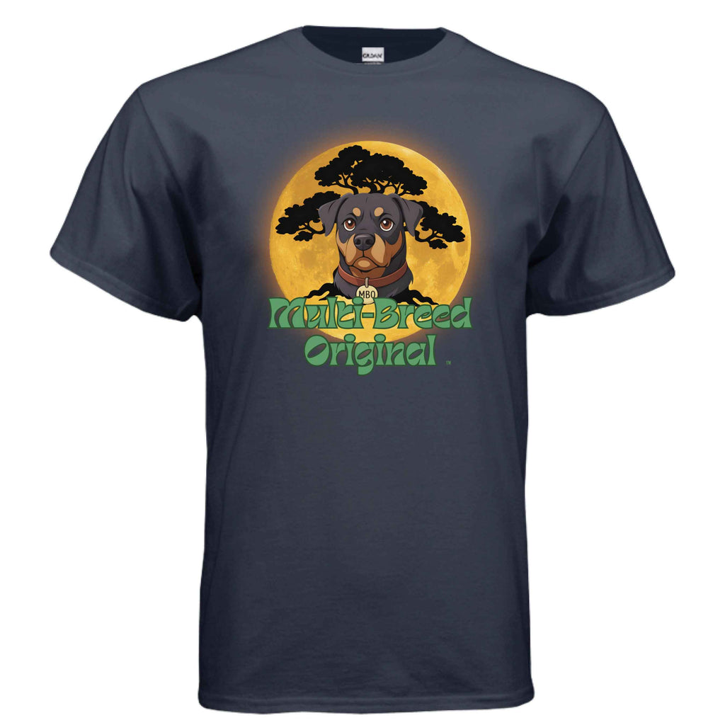 Men's Anime Dog T-Shirt - Colorful Skater Vibe Design Tee