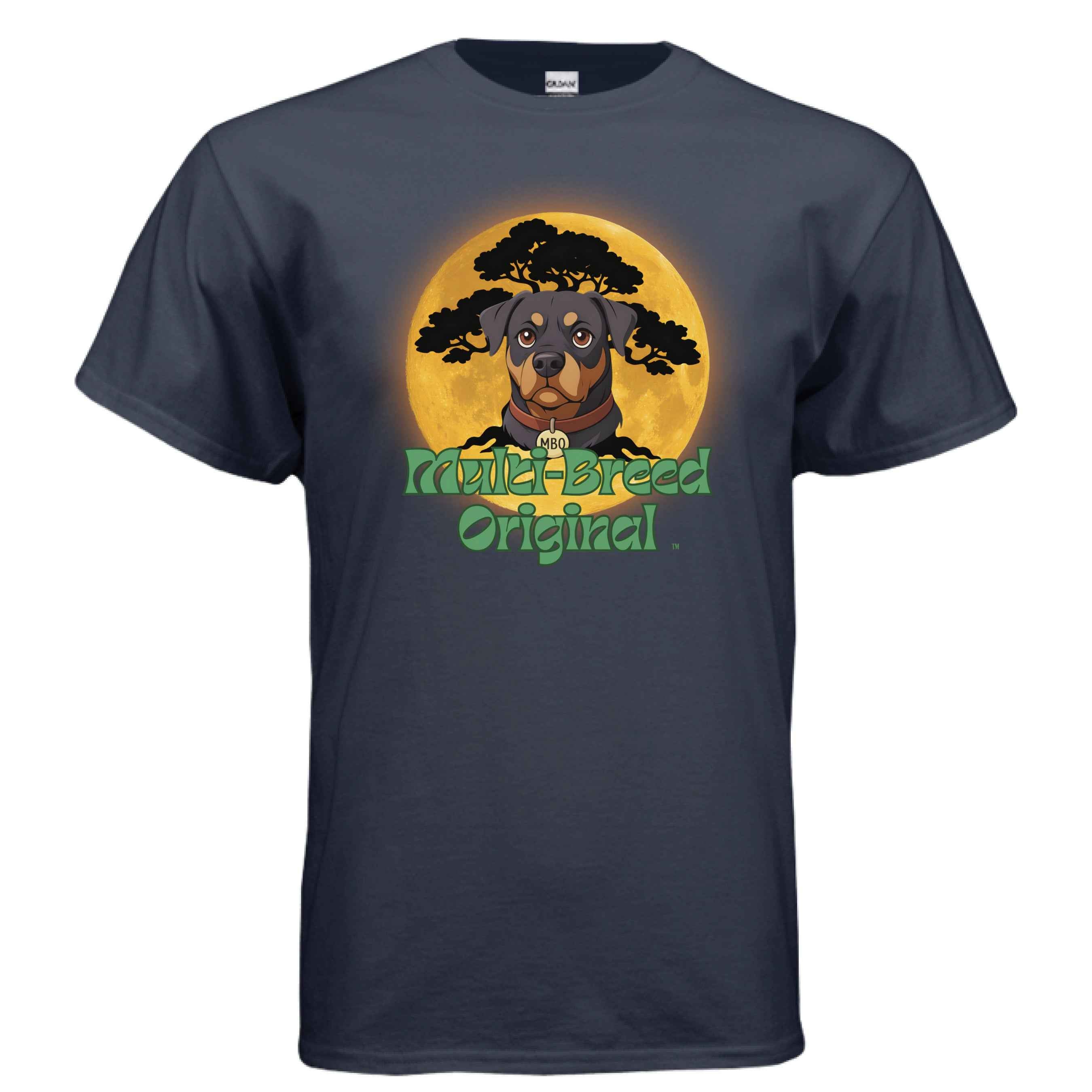 Men's Anime Dog T-Shirt - Colorful Skater Vibe Design Tee