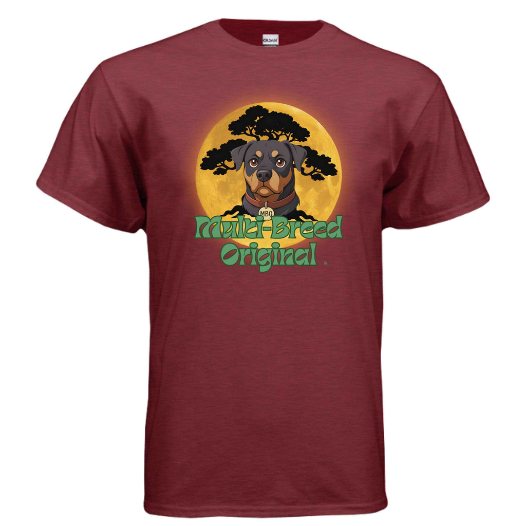 Men's Anime Dog T-Shirt - Colorful Skater Vibe Design Tee