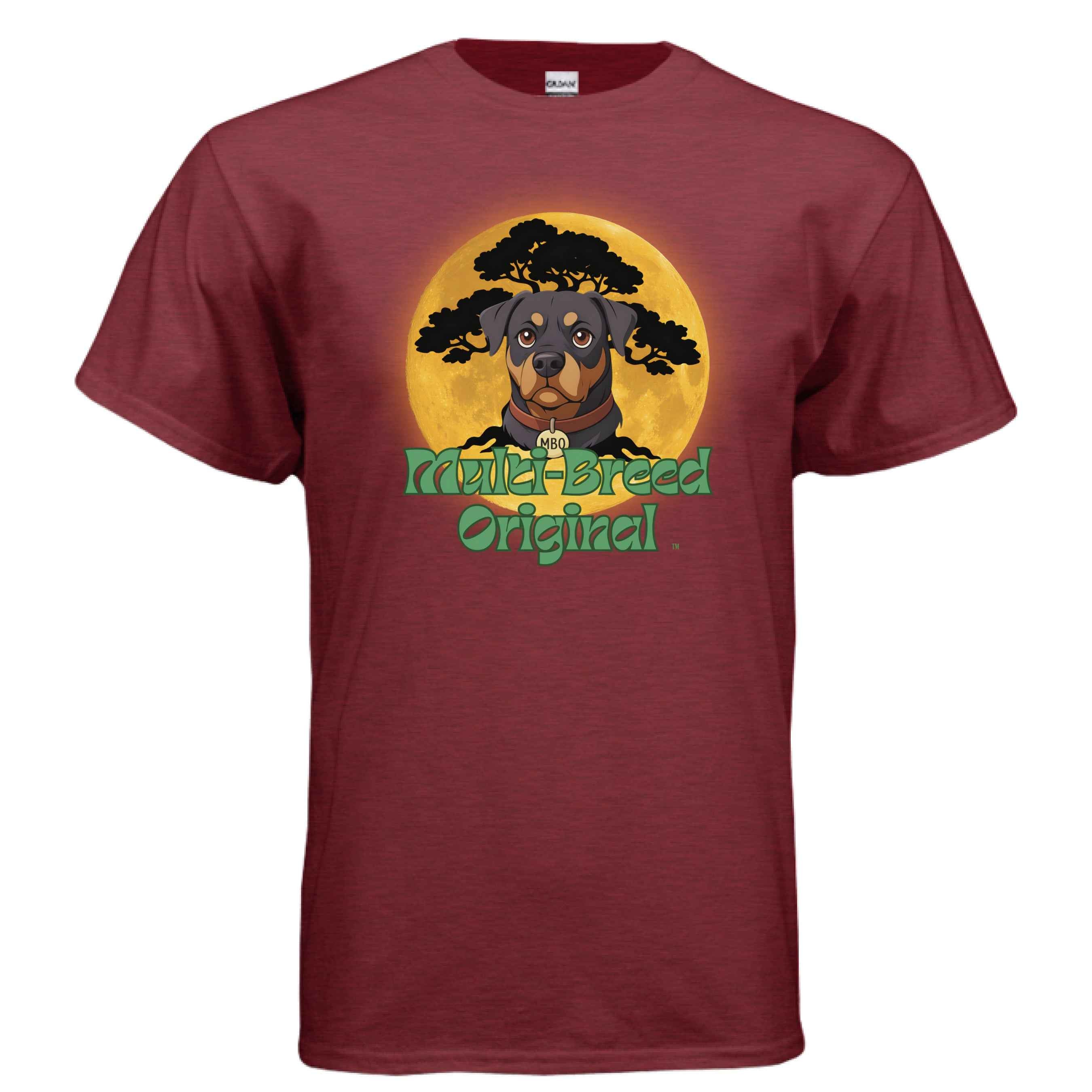 Men's Anime Dog T-Shirt - Colorful Skater Vibe Design Tee