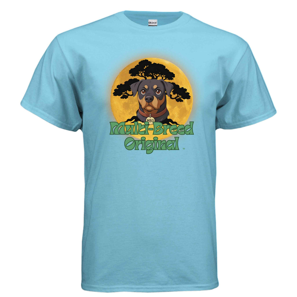 Men's Anime Dog T-Shirt - Colorful Skater Vibe Design Tee