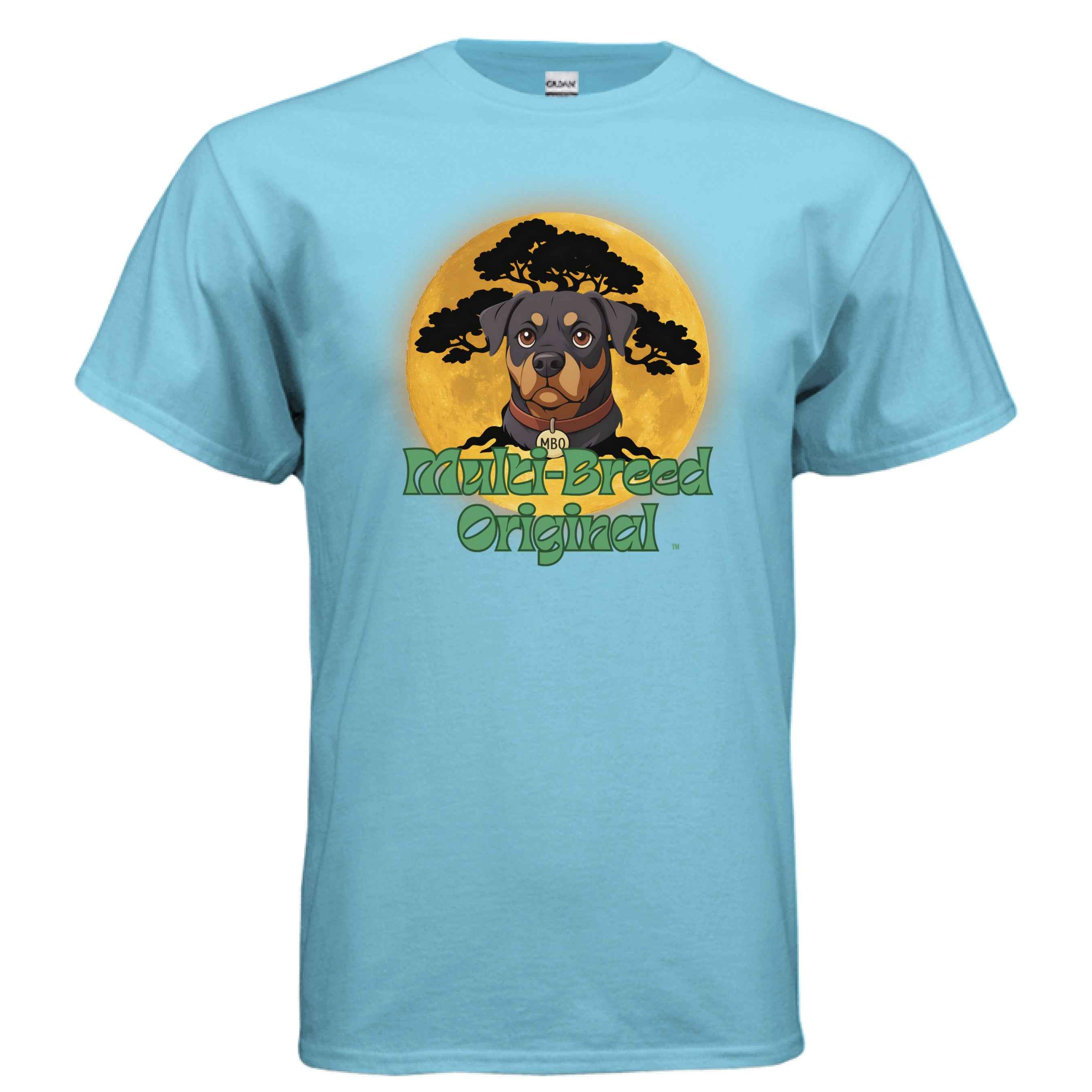 Men's Anime Dog T-Shirt - Colorful Skater Vibe Design Tee