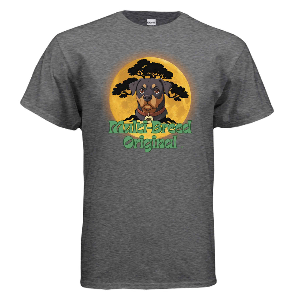 Men's Anime Dog T-Shirt - Colorful Skater Vibe Design Tee