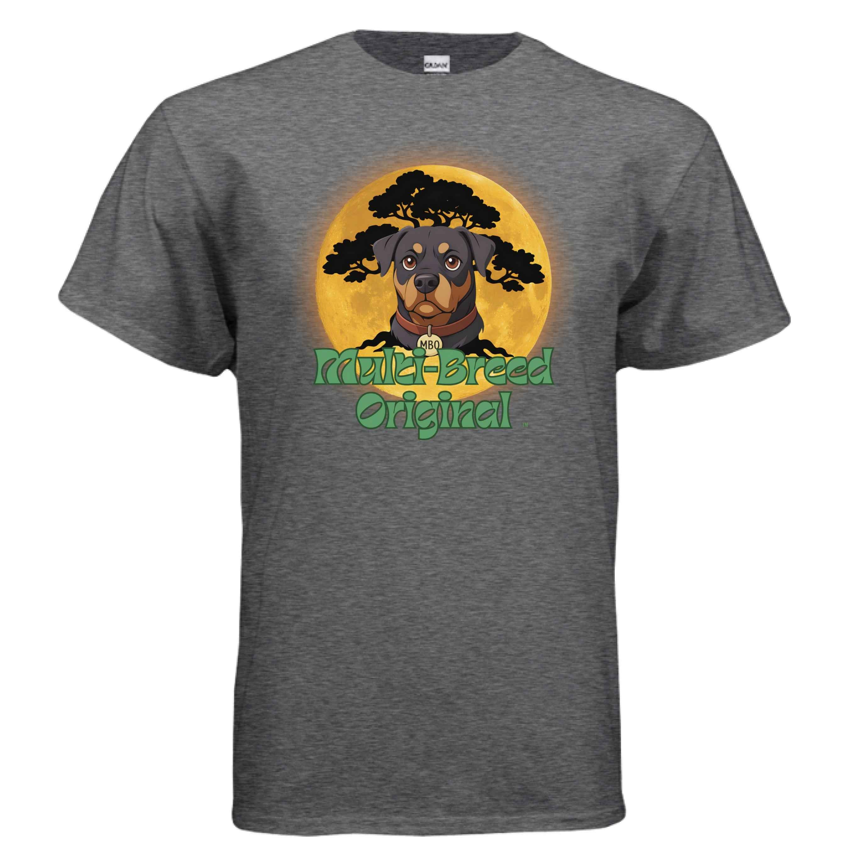 Men's Anime Dog T-Shirt - Colorful Skater Vibe Design Tee