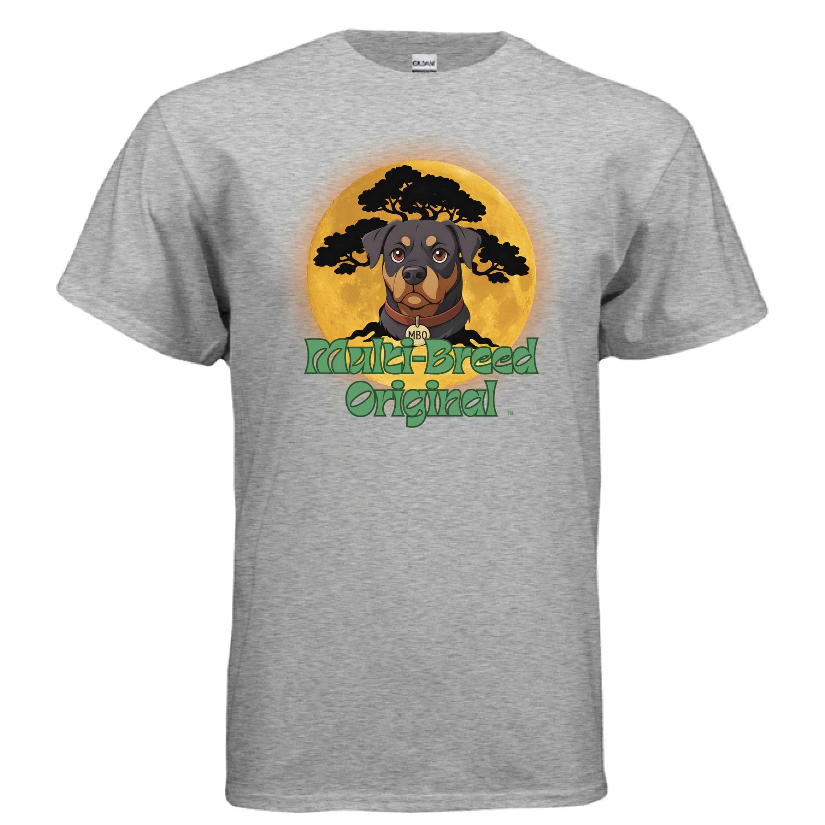 Men's Anime Dog T-Shirt - Colorful Skater Vibe Design Tee