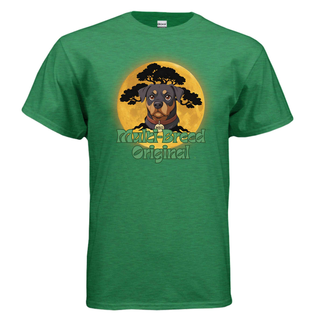 Men's Anime Dog T-Shirt - Colorful Skater Vibe Design Tee