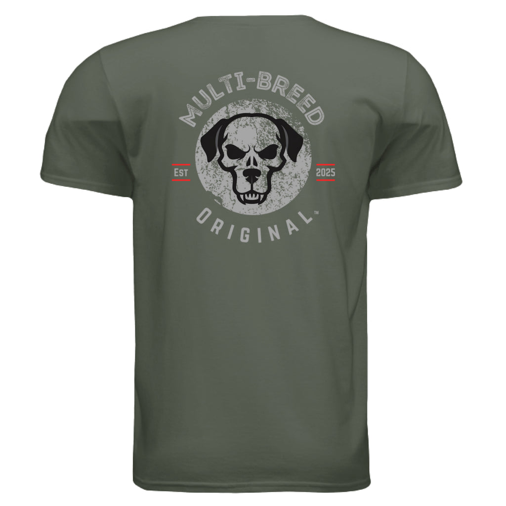 MILITARY GREEN - BACK