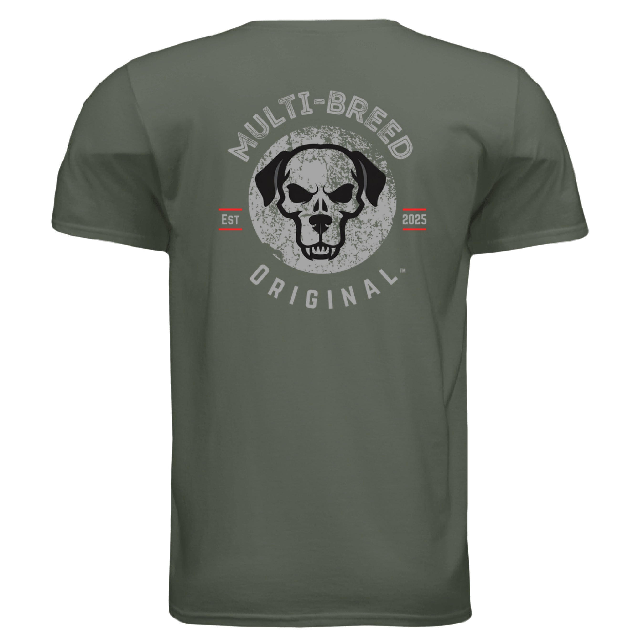 MILITARY GREEN - BACK