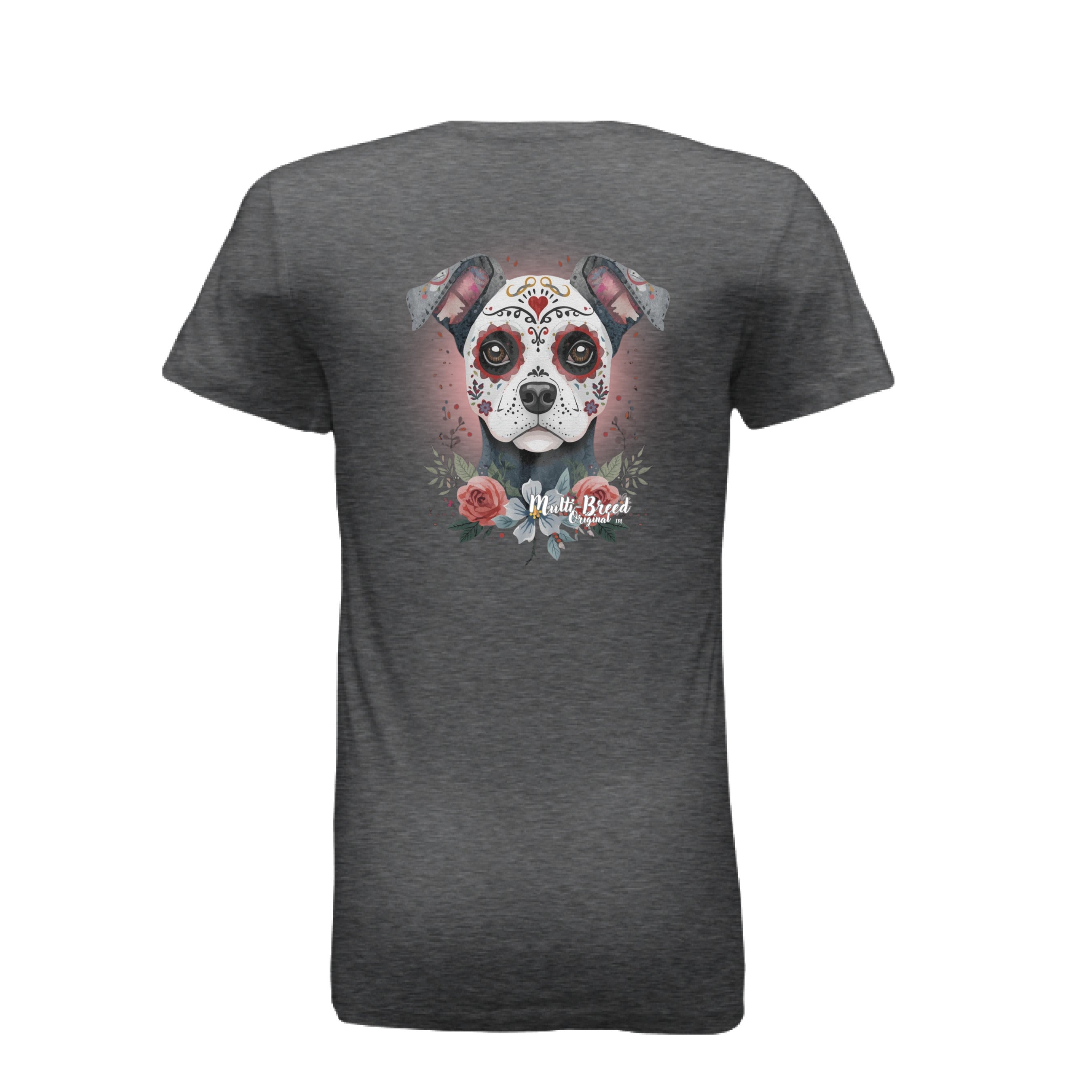 DRK GREY HEATHER - BACK