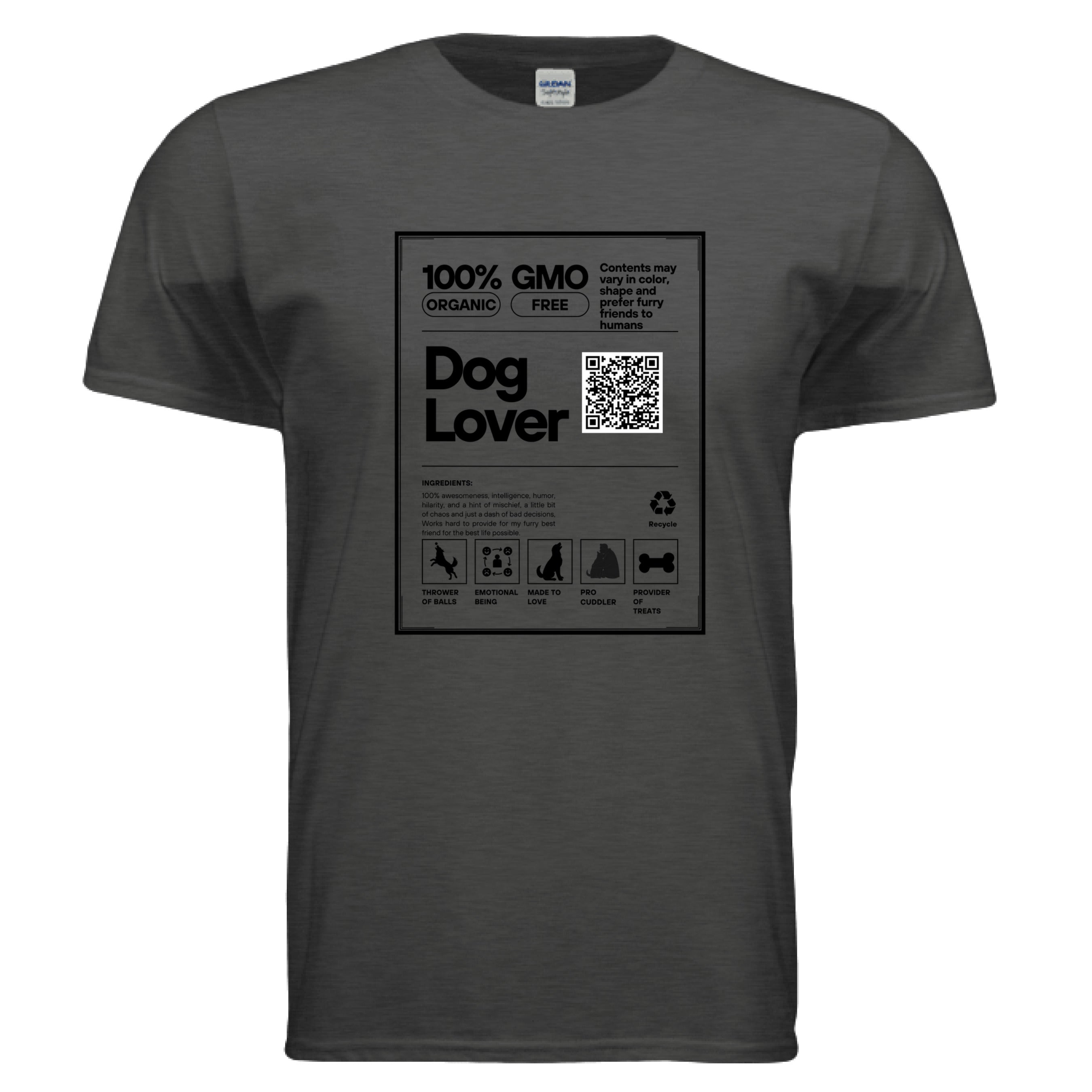 Heather Dark Grey - FRONT