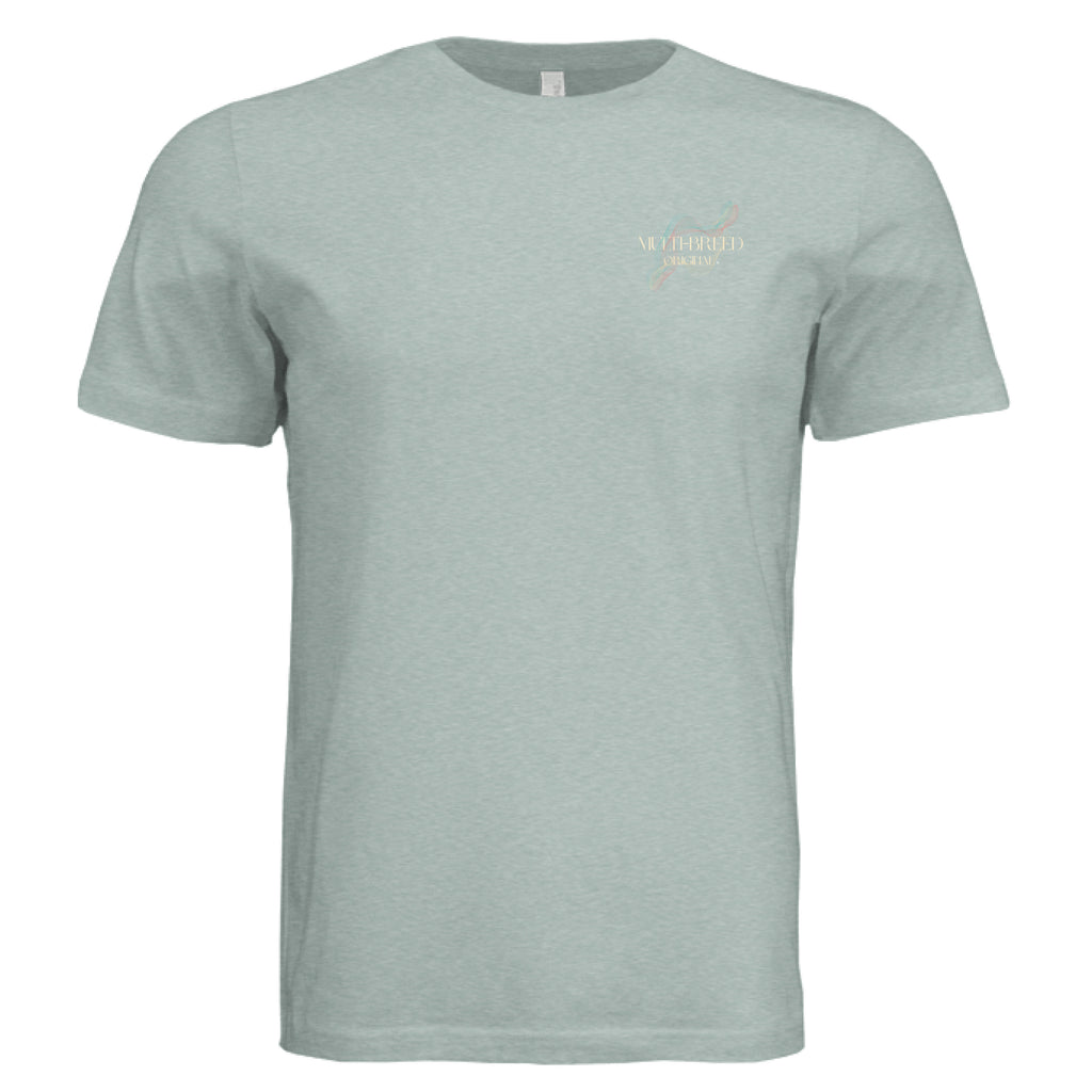 Dusty Blue Triblend - FRONT