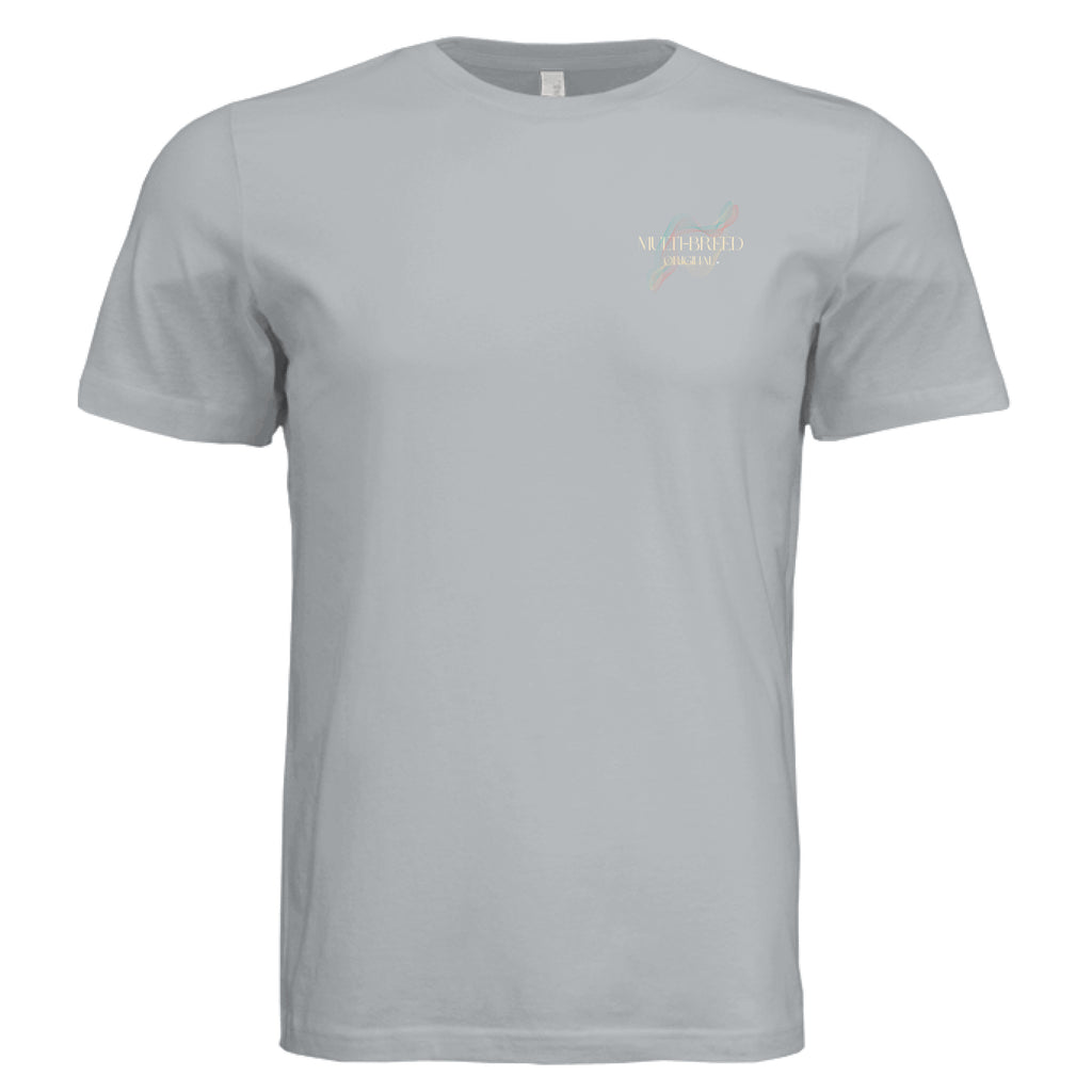 Solid Silver Triblend - FRONT