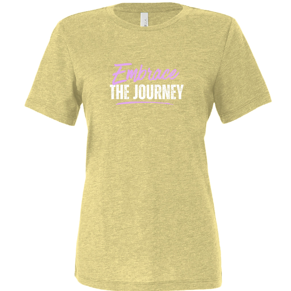 Pale Yellow Triblend - FRONT