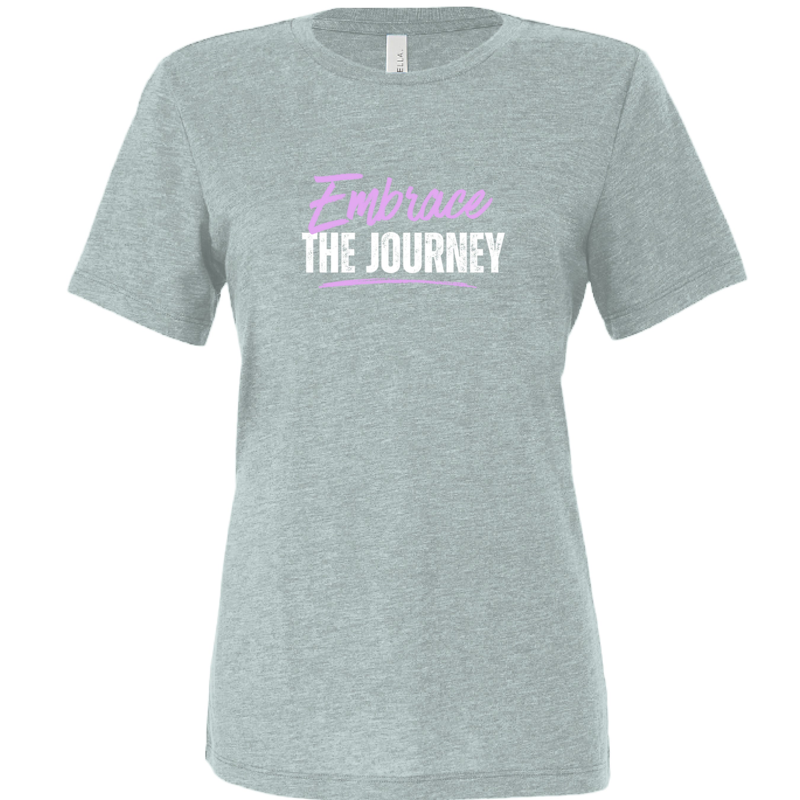 Dusty Blue Triblend - FRONT