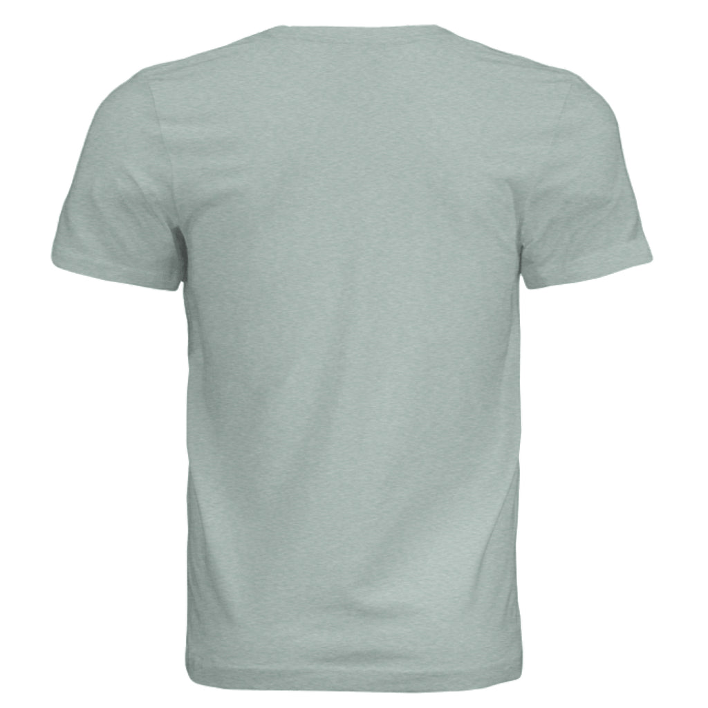 Dusty Blue Triblend - BACK