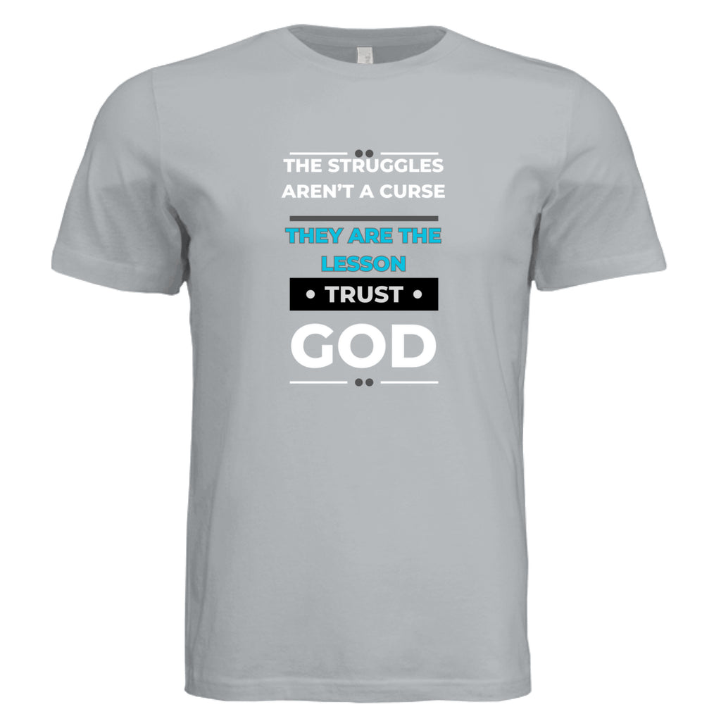Solid Silver Triblend - FRONT