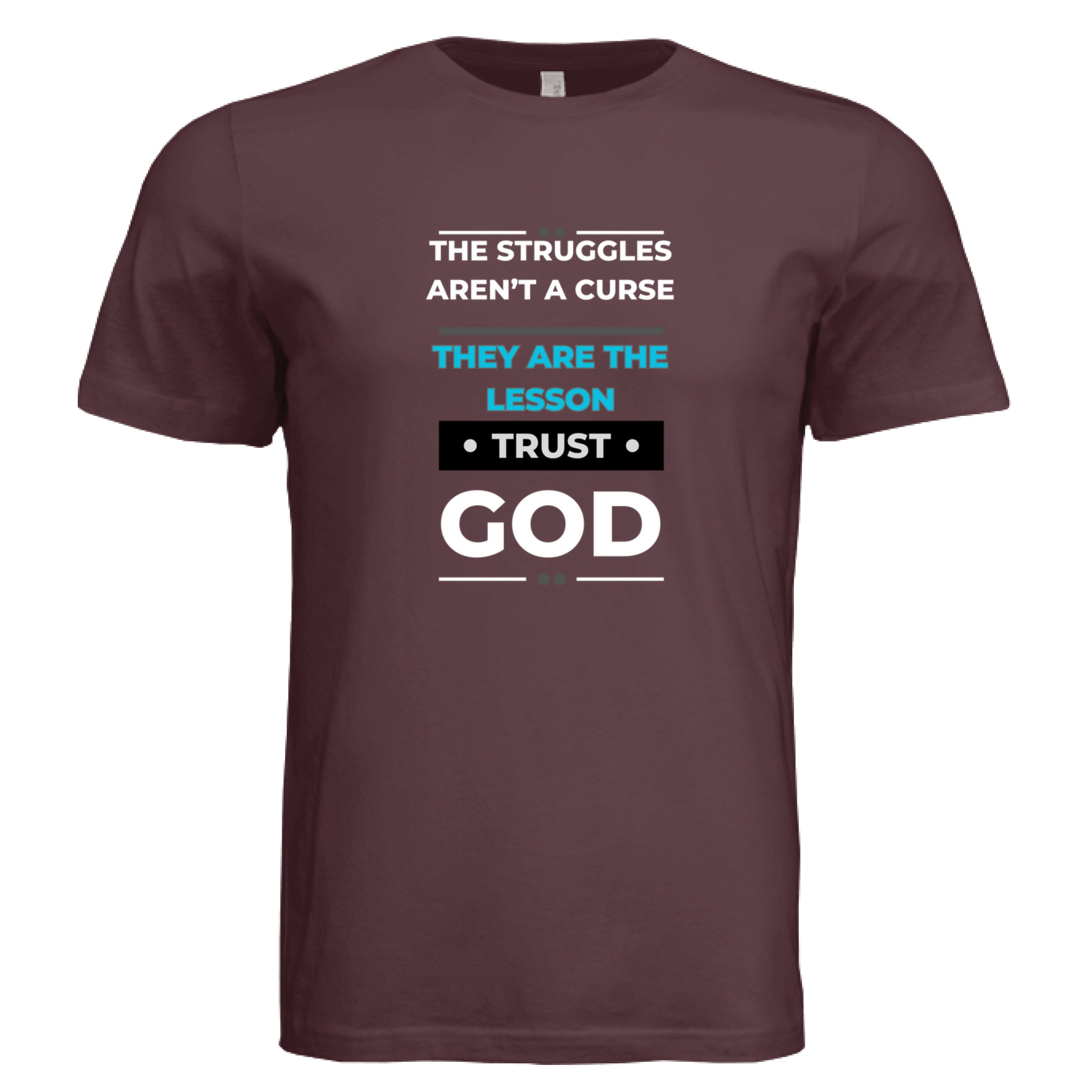 Solid Maroon Triblend - FRONT