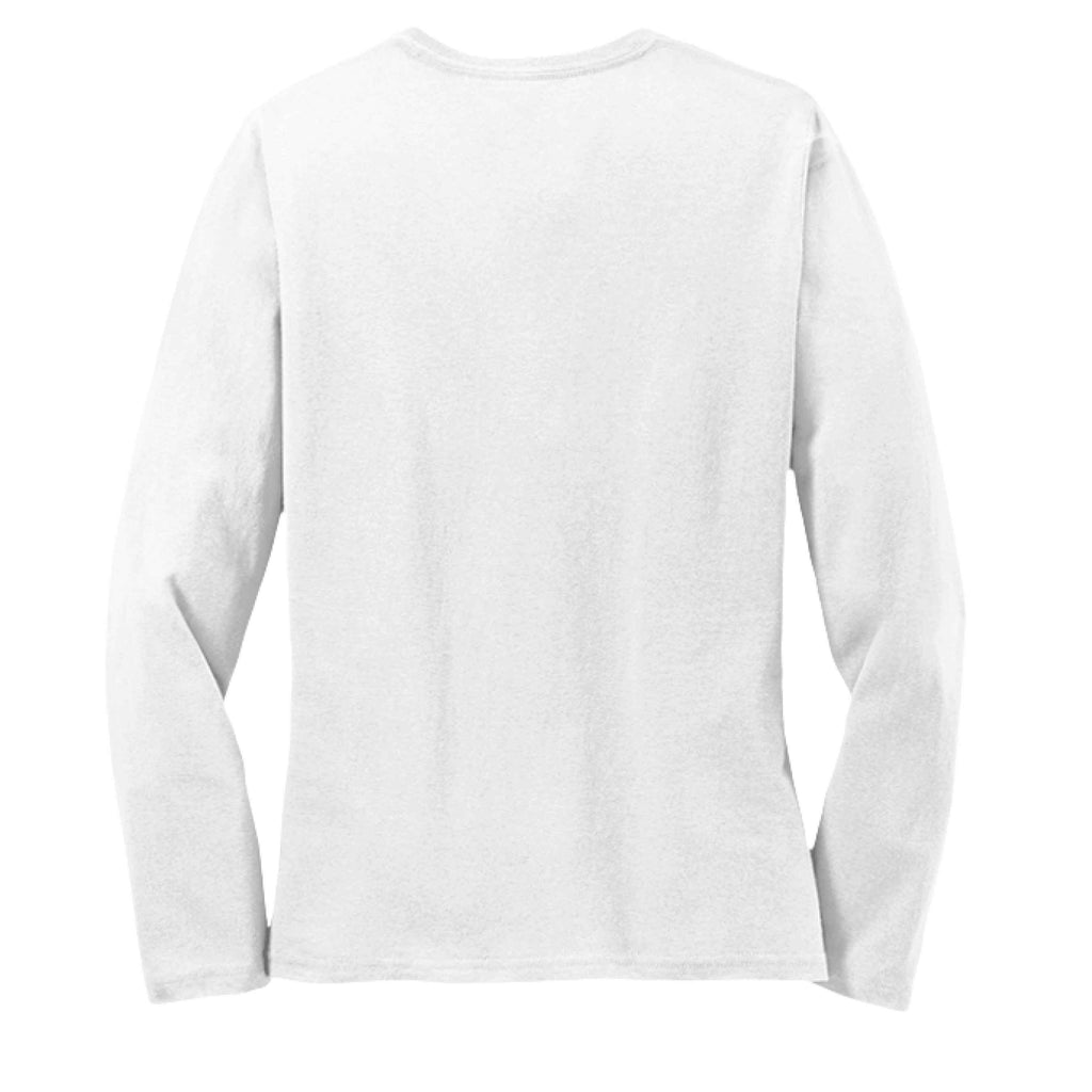 Women's Gradient Dog Long-Sleeve T-Shirt | Premium Cotton Tee