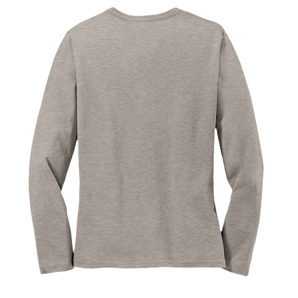 Women's Gradient Dog Long-Sleeve T-Shirt | Premium Cotton Tee