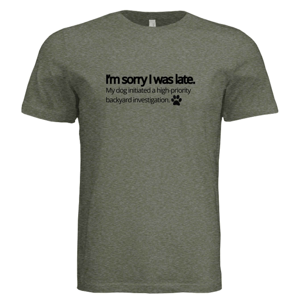 Men's Late to Meeting Triblend T-Shirt
