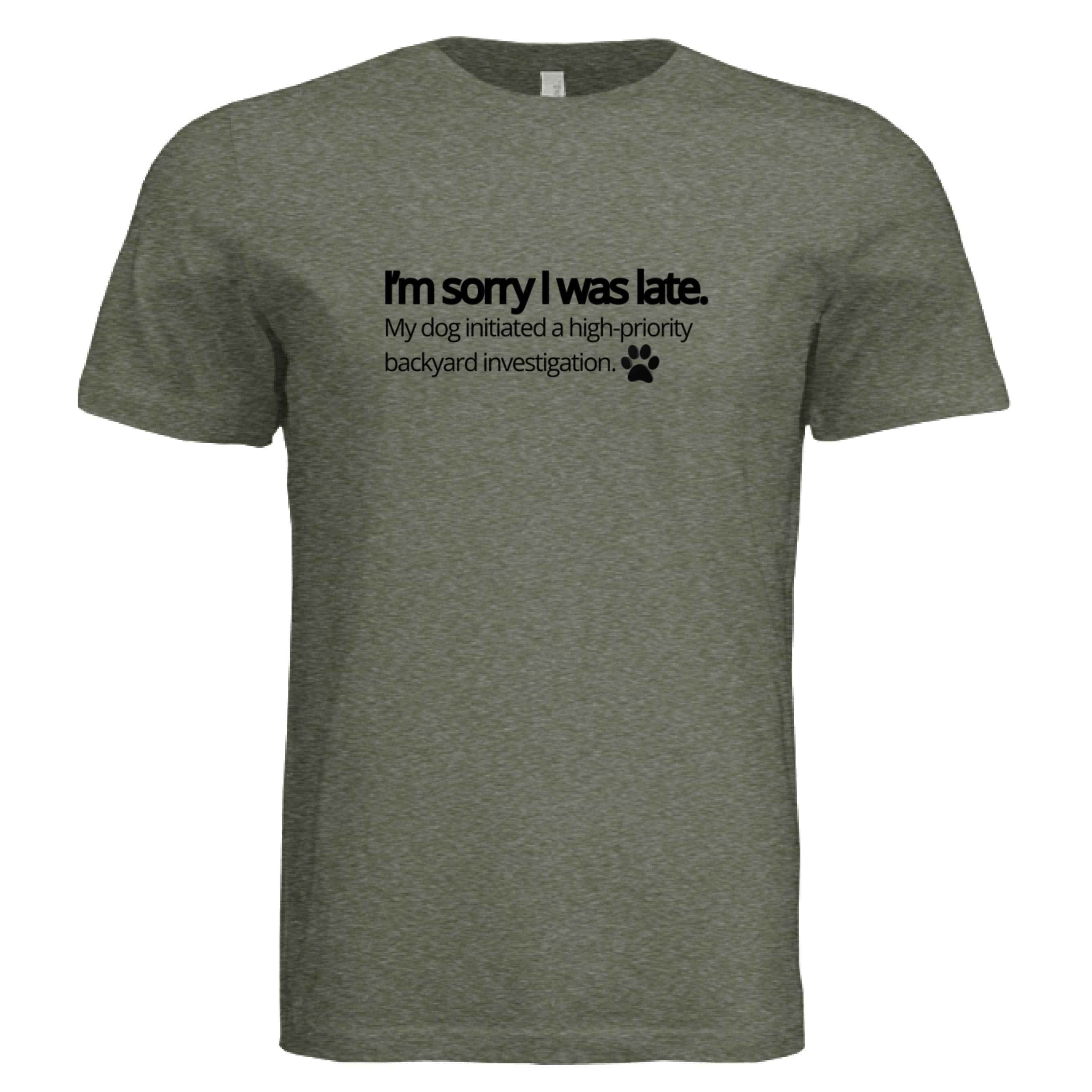 Men's Late to Meeting Triblend T-Shirt