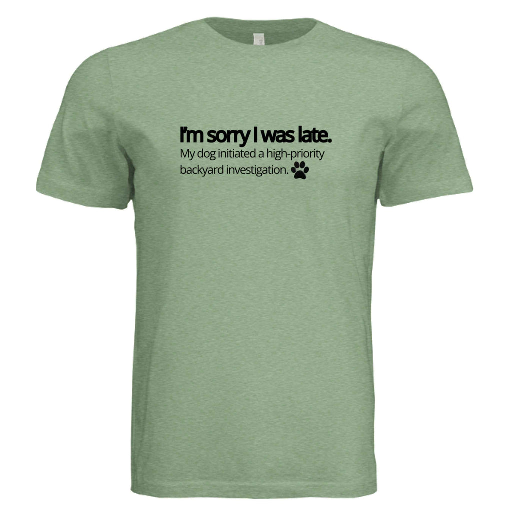 Men's Late to Meeting Triblend T-Shirt
