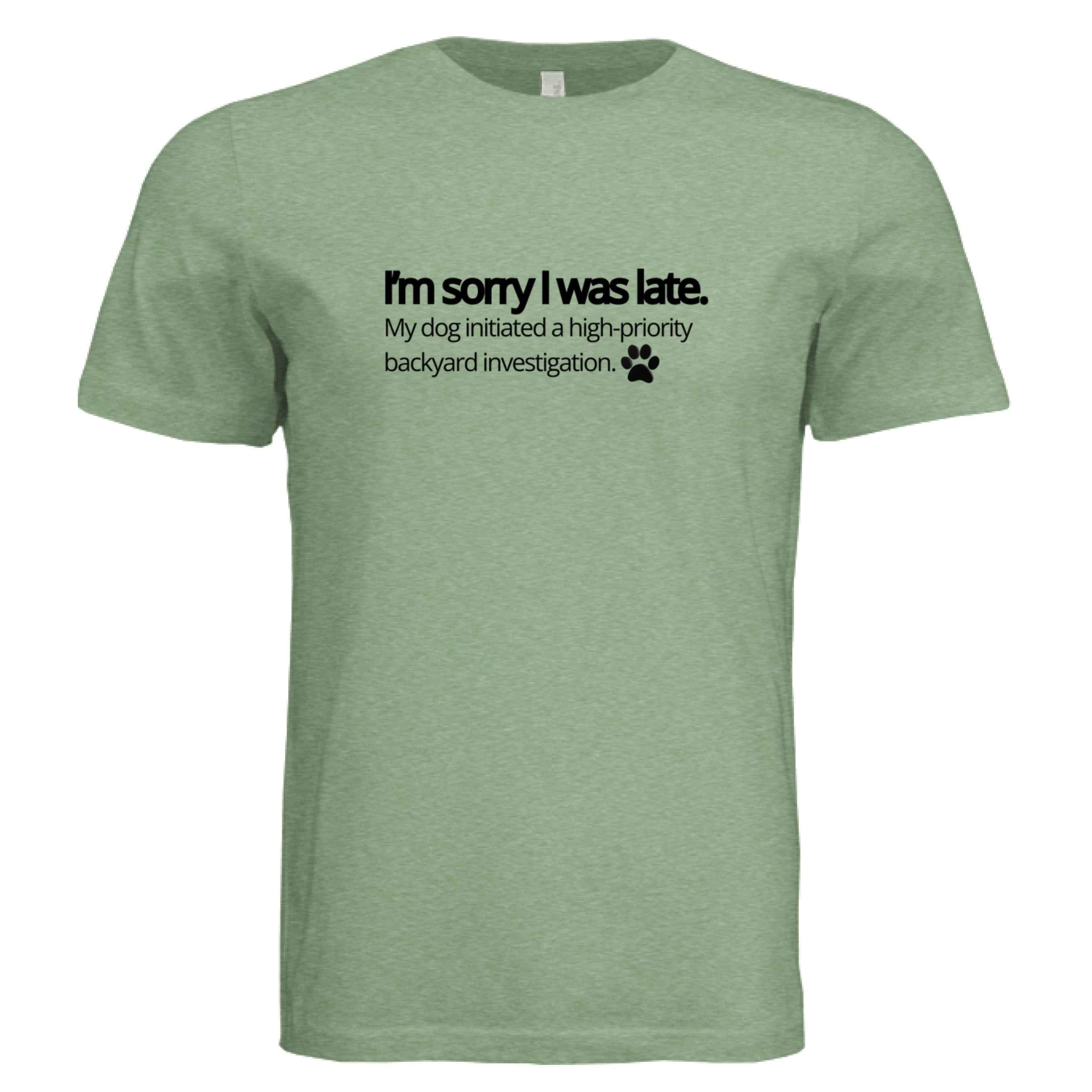 Men's Late to Meeting Triblend T-Shirt