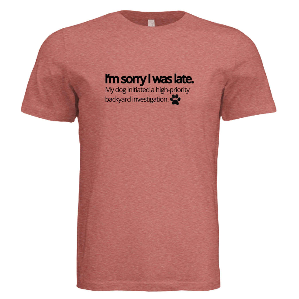 Men's Late to Meeting Triblend T-Shirt