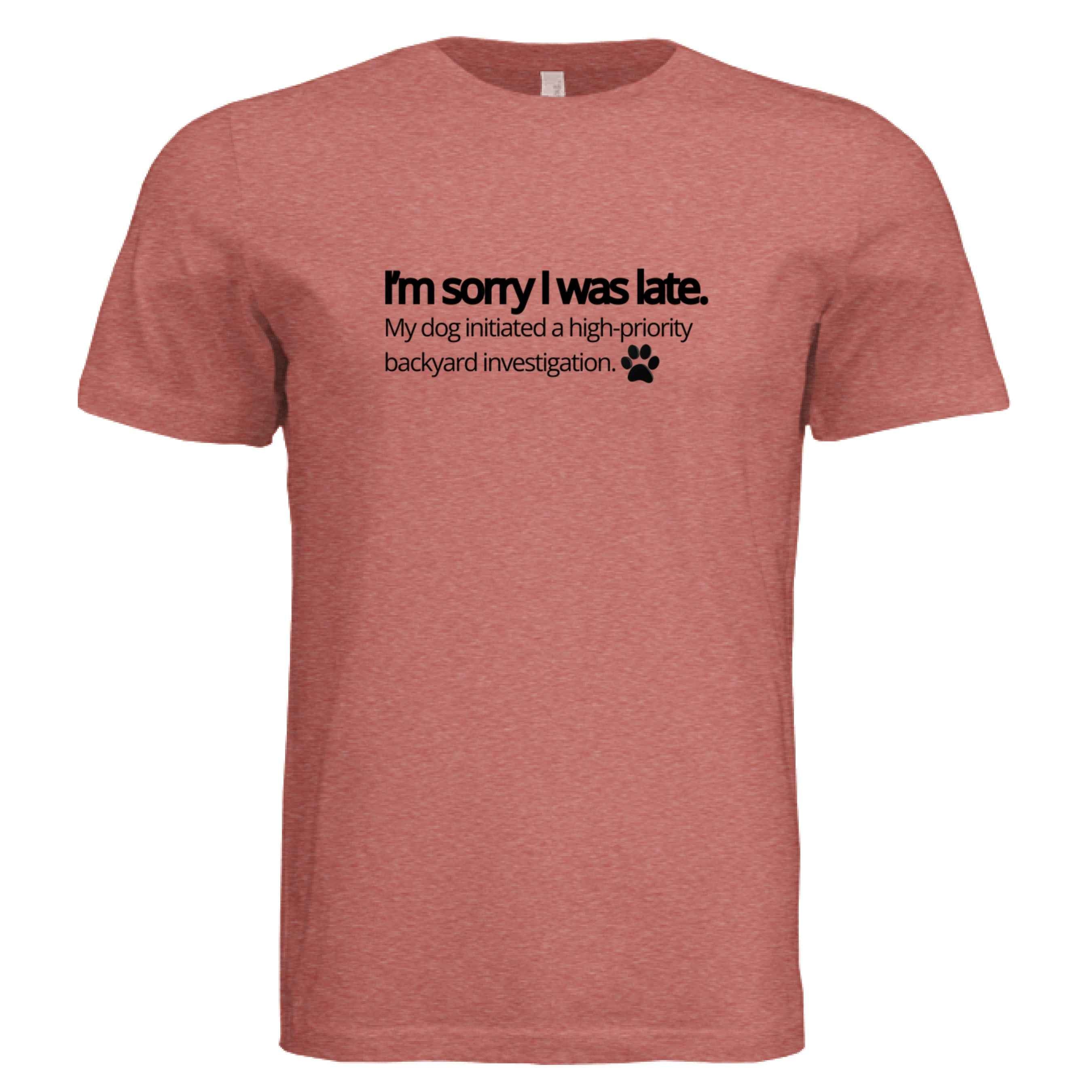 Men's Late to Meeting Triblend T-Shirt
