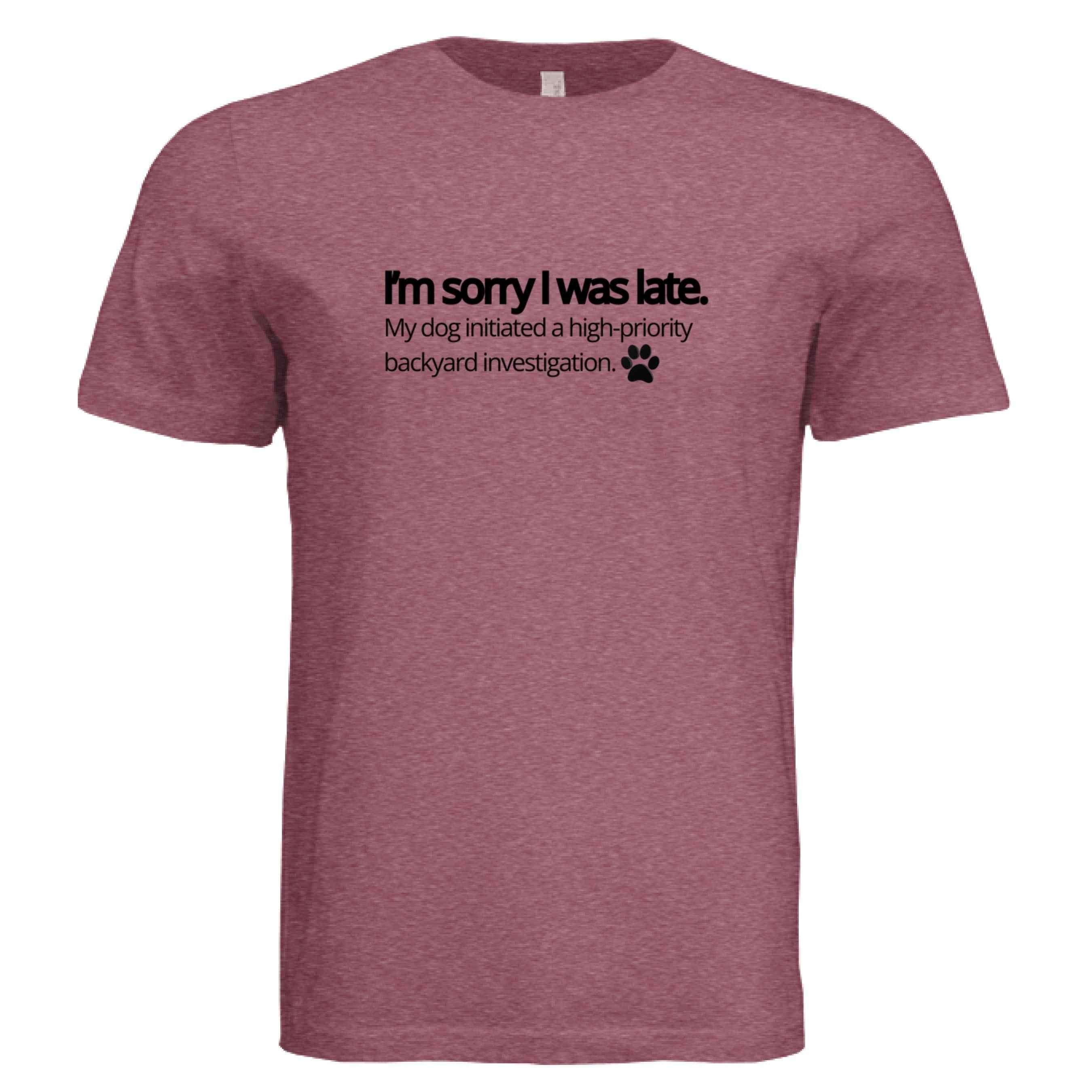 Men's Late to Meeting Triblend T-Shirt